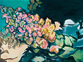 Oil Painting by Paula Martiesian Oakleaf Hydrangea